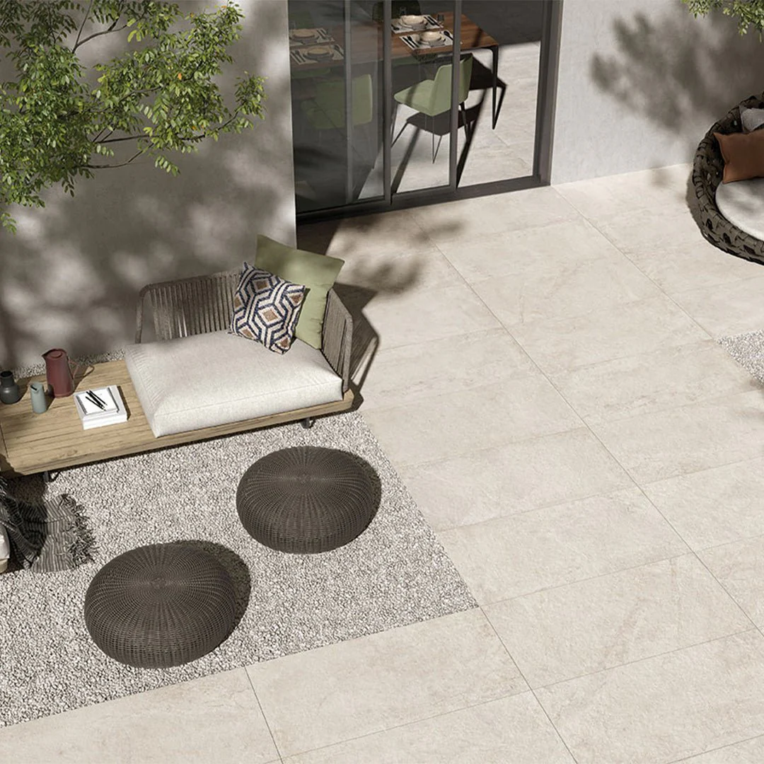 Soreno Ivory, 24" x 48" - 2CM Outdoor Porcelain Paver - Image 2