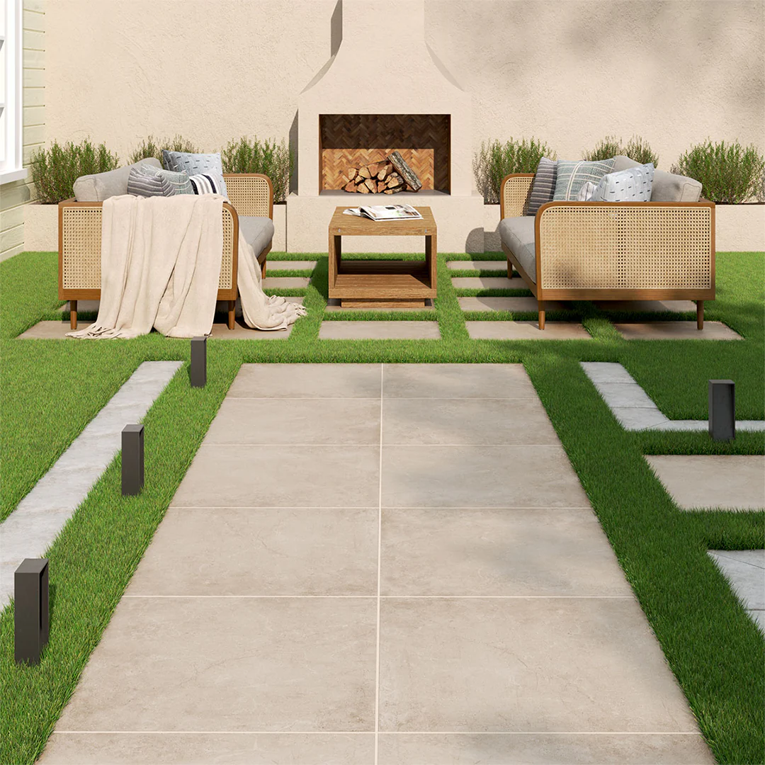 Soreno Taupe, 24" x 24" - 2CM Outdoor Porcelain Paver - Image 2