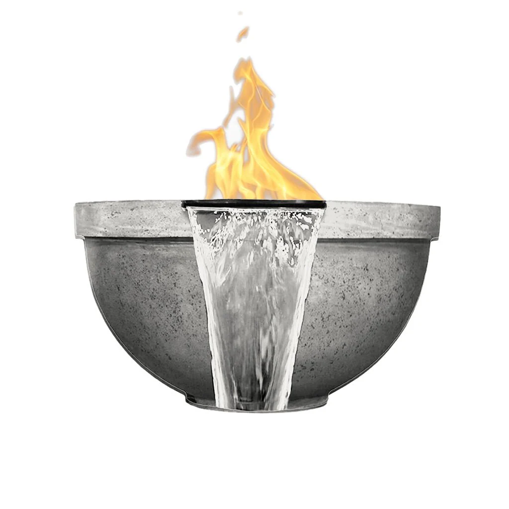 Sorrento Fire/Water Bowl - Gas Fire Feature - Image 4