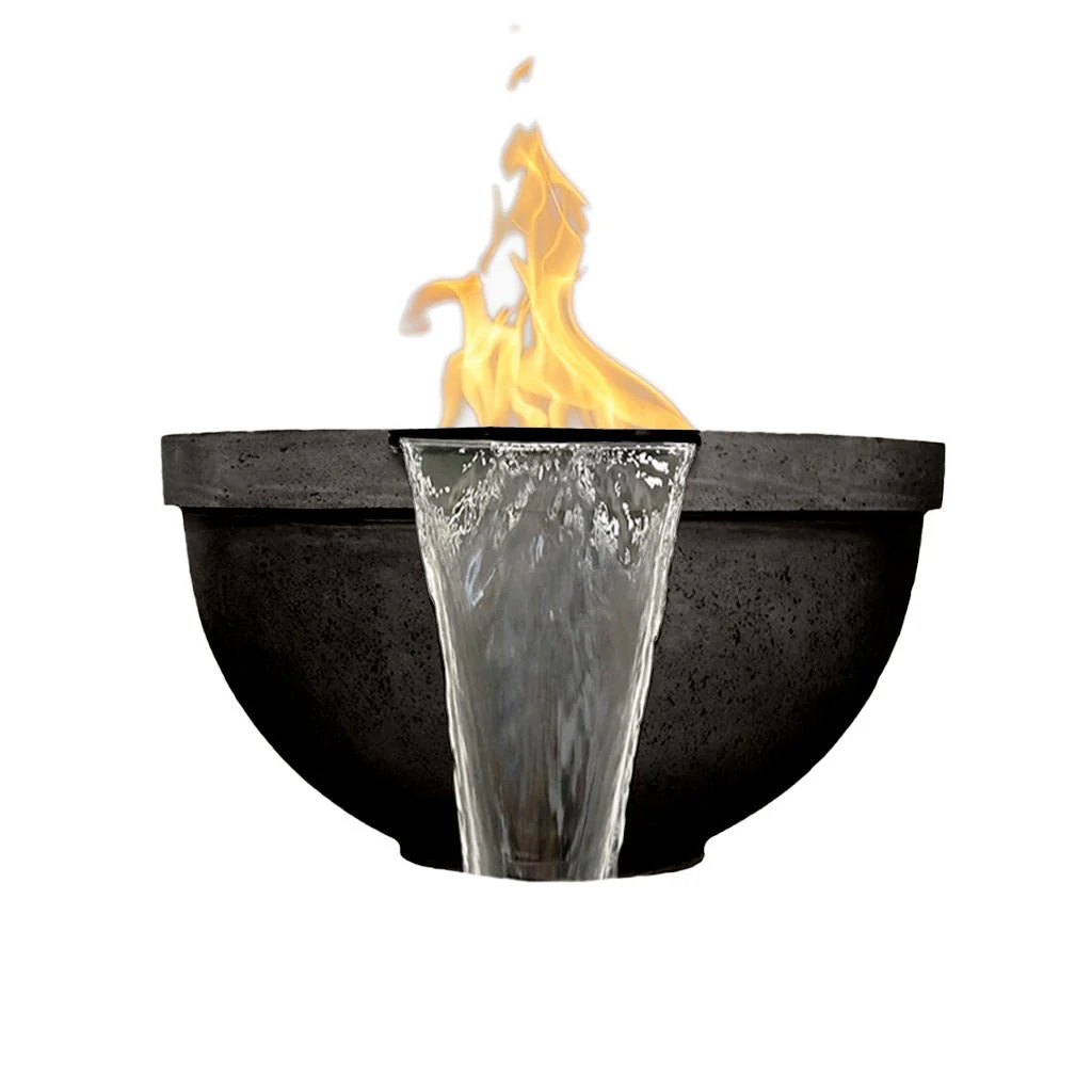 Sorrento Fire/Water Bowl - Gas Fire Feature - Image 6