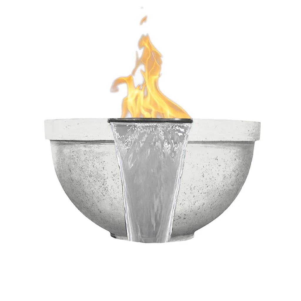 Sorrento Fire/Water Bowl - Gas Fire Feature - Image 8