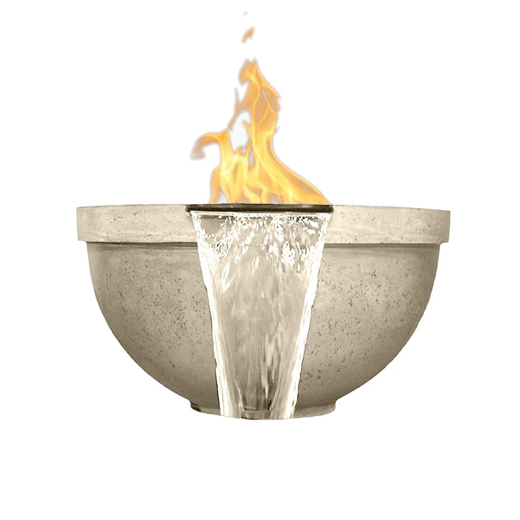 Sorrento Fire/Water Bowl - Gas Fire Feature - Image 9
