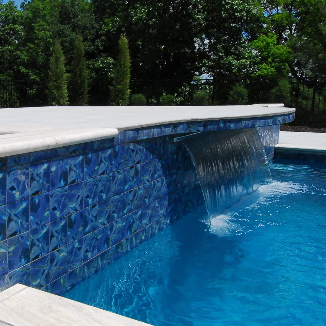 Space Blue, 6" x 6" - Porcelain Pool Tile - Image 3