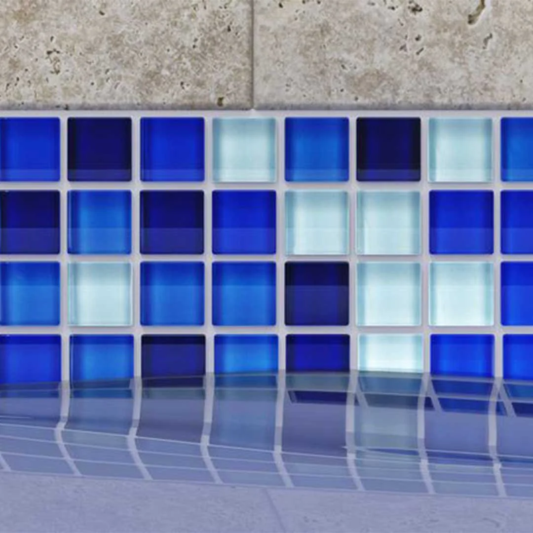 Atlantic Ocean, 1" x 1" - Glass Tile - Image 2