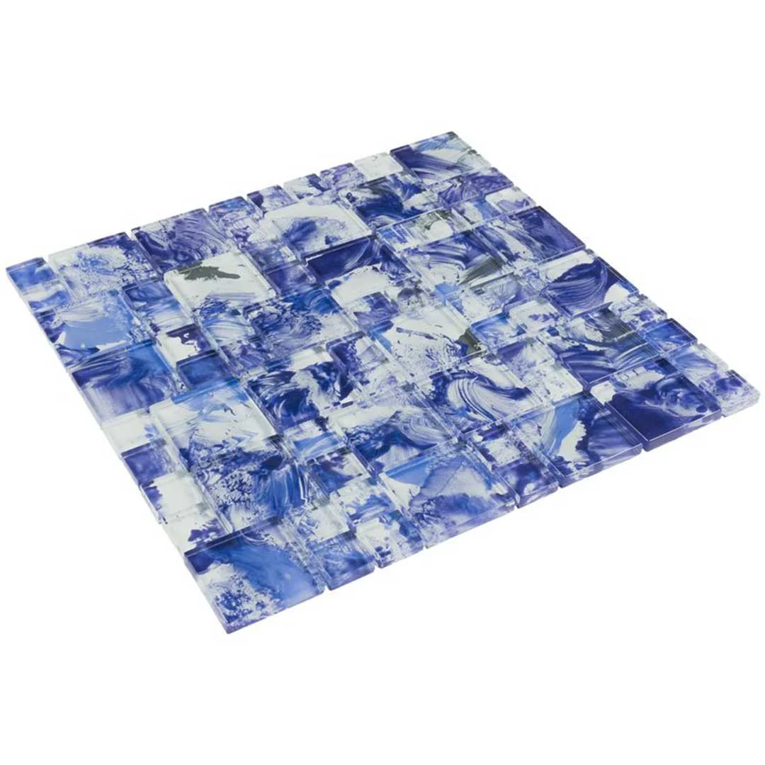Island Blue, Mixed - Glass Tile - Image 3