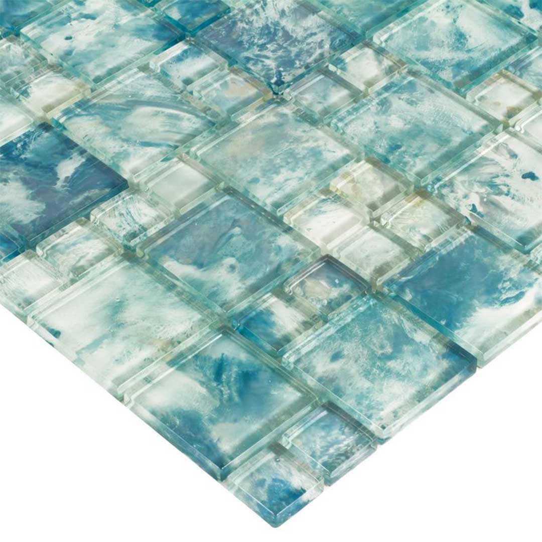 Island Turquoise, Mixed - Glass Tile - Image 3