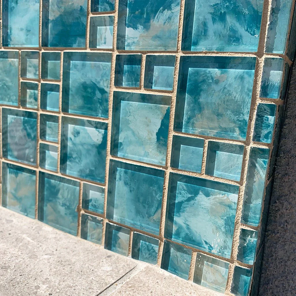Island Turquoise, Mixed - Glass Tile - Image 4