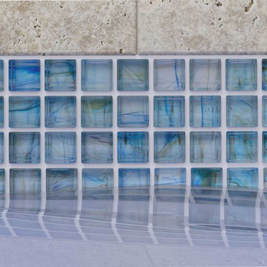 Sandy River, 1" x 1" - Glass Tile - Image 2