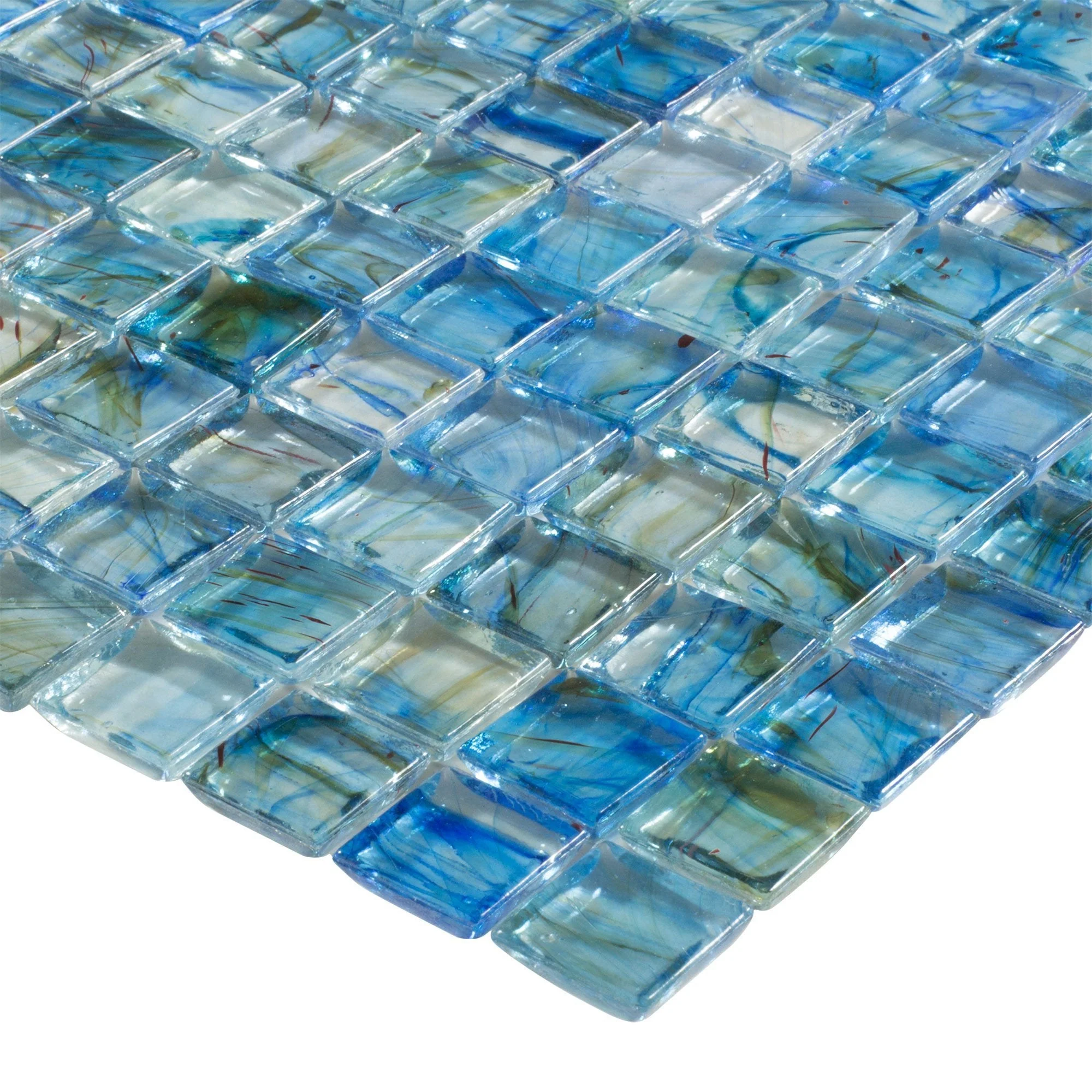 Sandy River, 1" x 1" - Glass Tile - Image 3