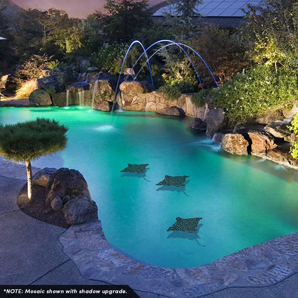 Spotted Eagle Ray - Pool Mosaic - Image 2