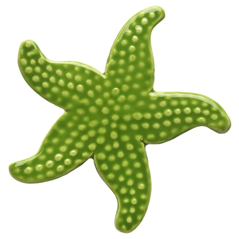Starfish - Green - Pool Mosaic
