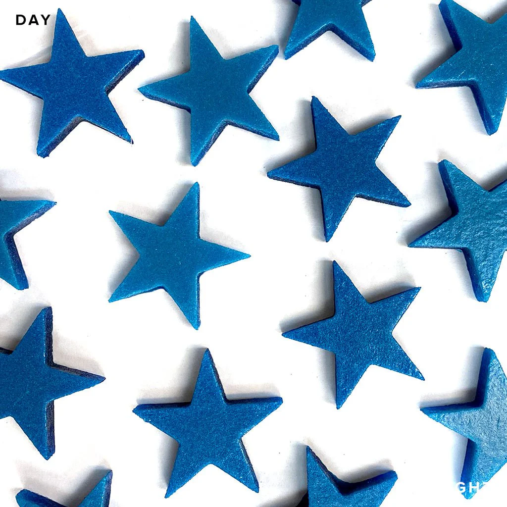 Stars, 2" - Glow in the Dark Pool Mosaics - Image 3