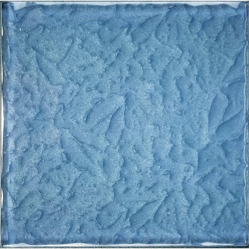 Steel Blue, 6" x 6" - Glass Tile - Image 3