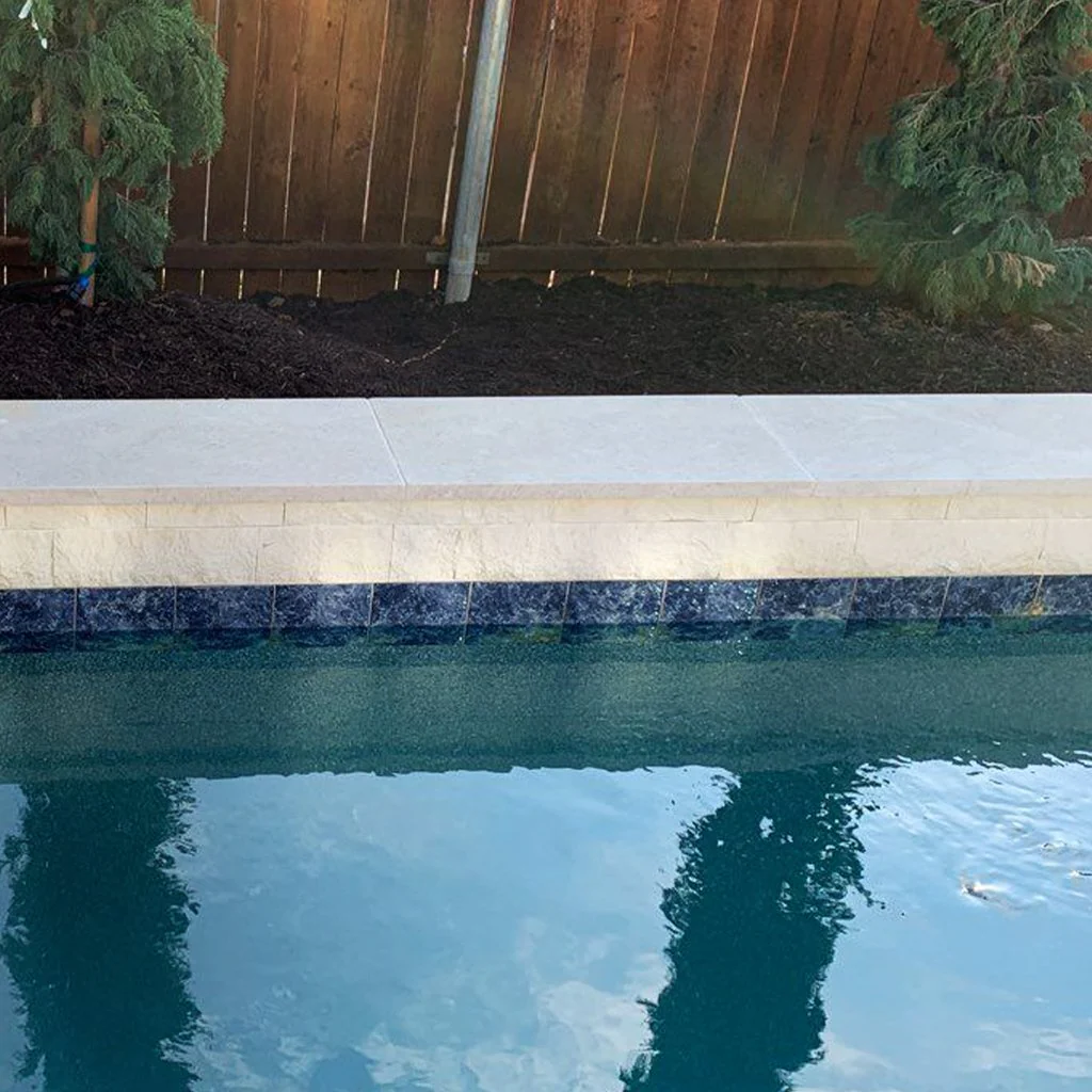 Steel Blue, 6" x 6" - Porcelain Pool Tile - Image 2