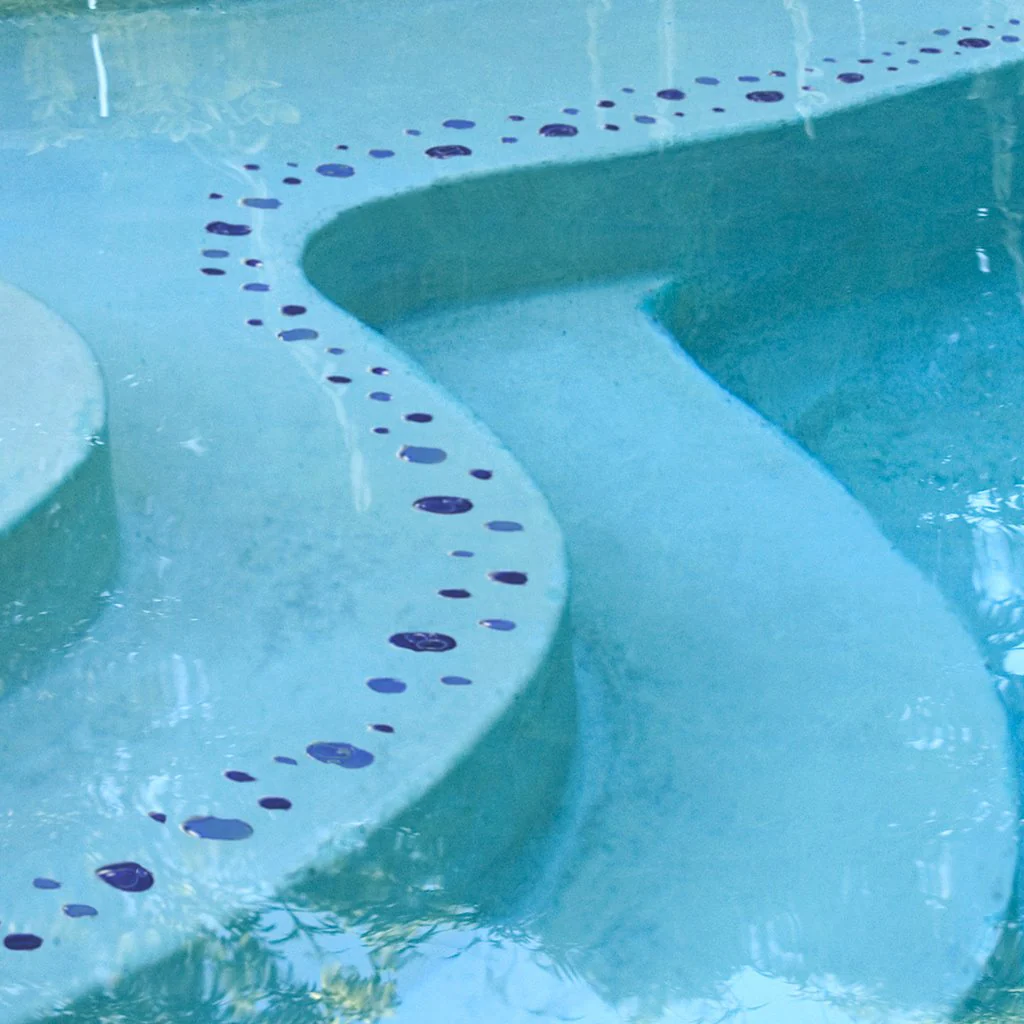 Step Markers - Bubbles Blue - Pool Mosaic - Image 2