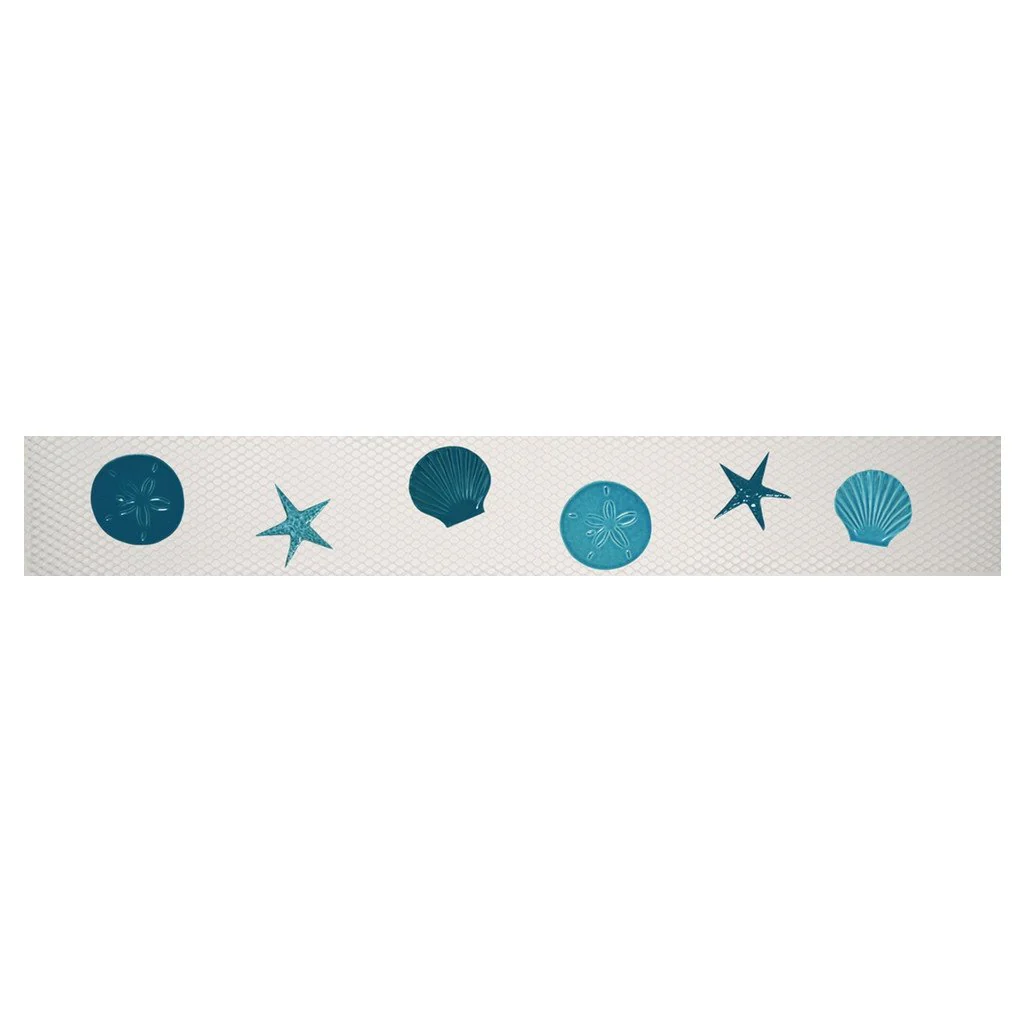 Step Markers - Shells Aqua - Pool Mosaic