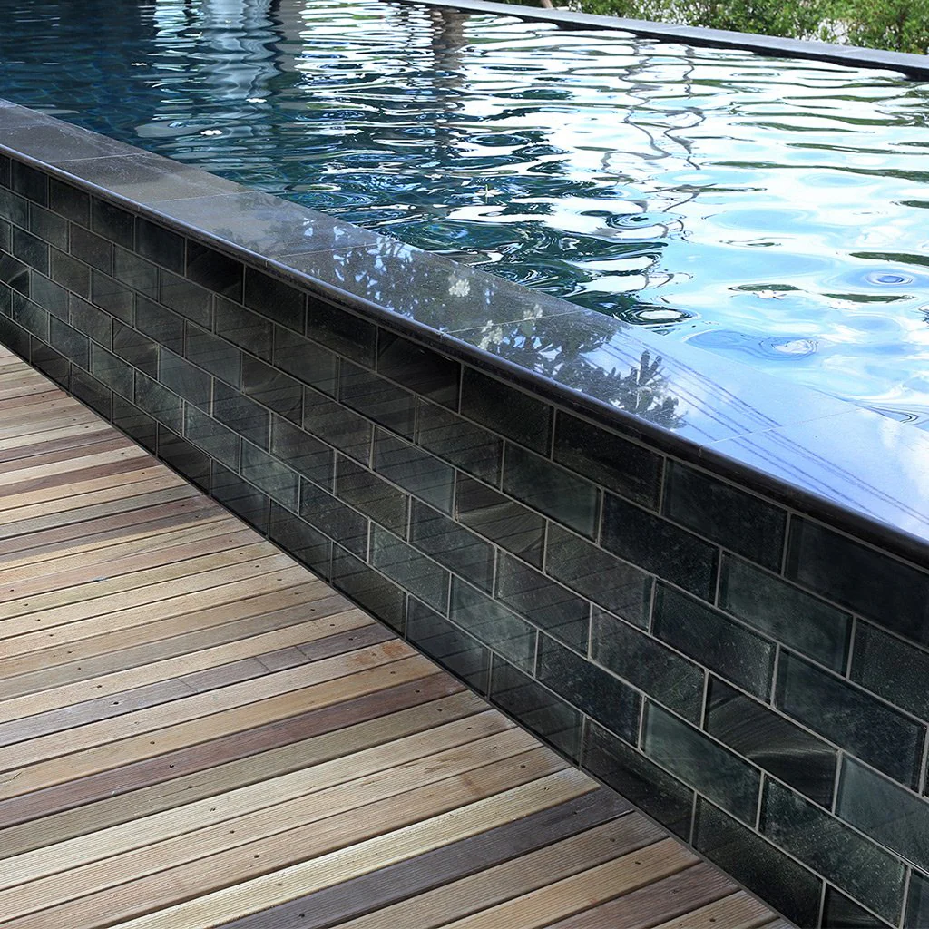 Stratus Gray, 2" x 4" - Glass Tile - Image 3