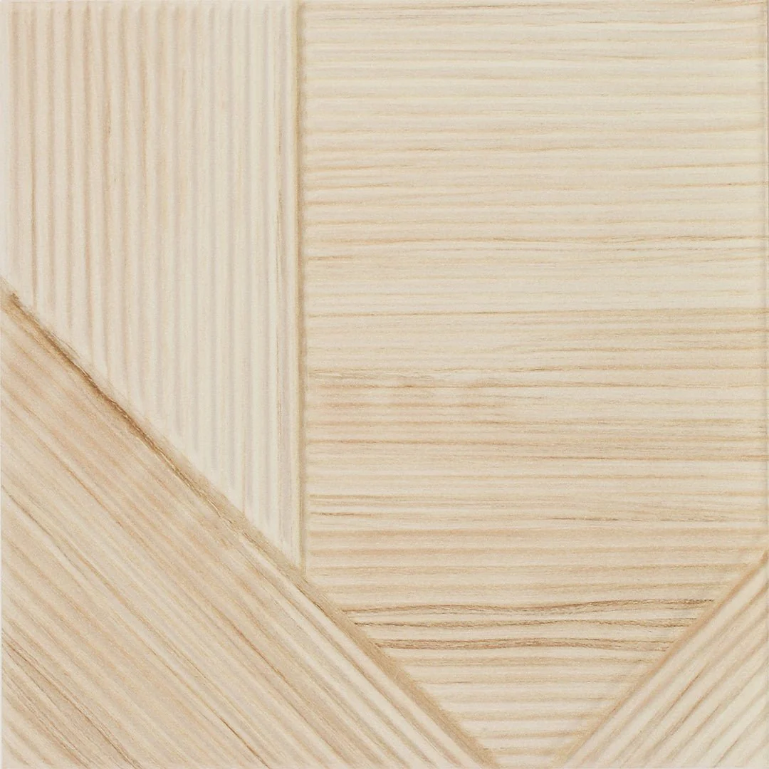 Stripes Mix Bamboo, 10" x 10" - Porcelain Tile