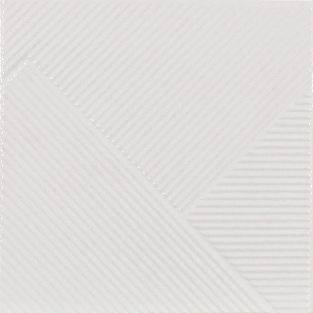 Stripes Mix Glacier, 10" x 10" - Porcelain Tile