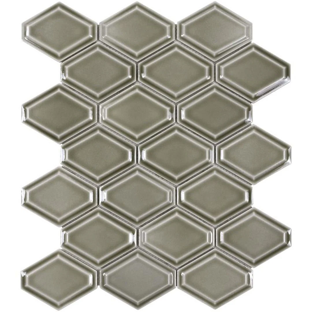 Structure Plains, Diamond Mosaic - Ceramic Tile