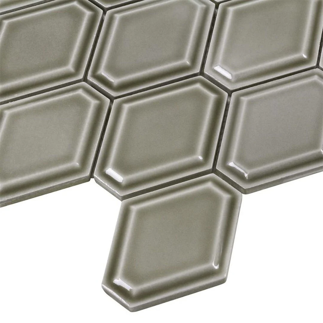 Structure Plains, Diamond Mosaic - Ceramic Tile - Image 3