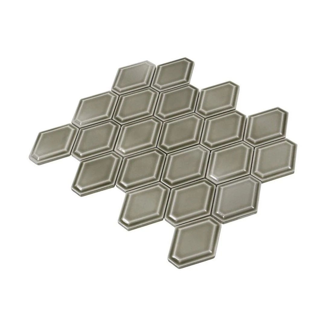 Structure Plains, Diamond Mosaic - Ceramic Tile - Image 4