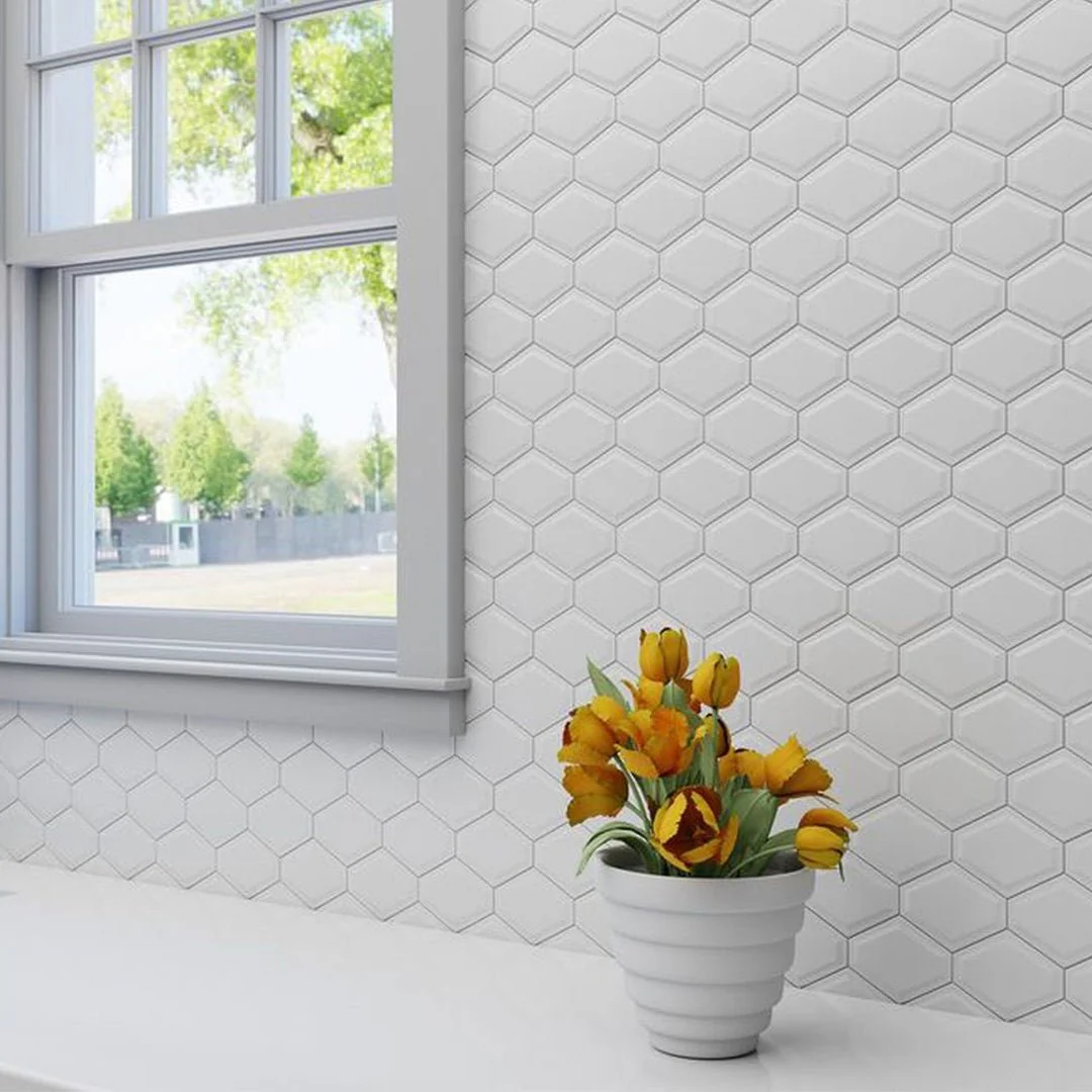 Structure Plaster, Diamond Mosaic - Ceramic Tile - Image 4
