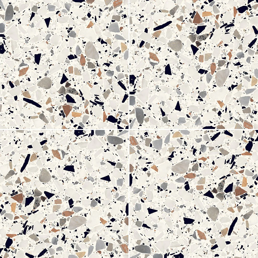 Studio Terrazzo Bianco, 8" x 8" - Porcelain Tile - Image 3