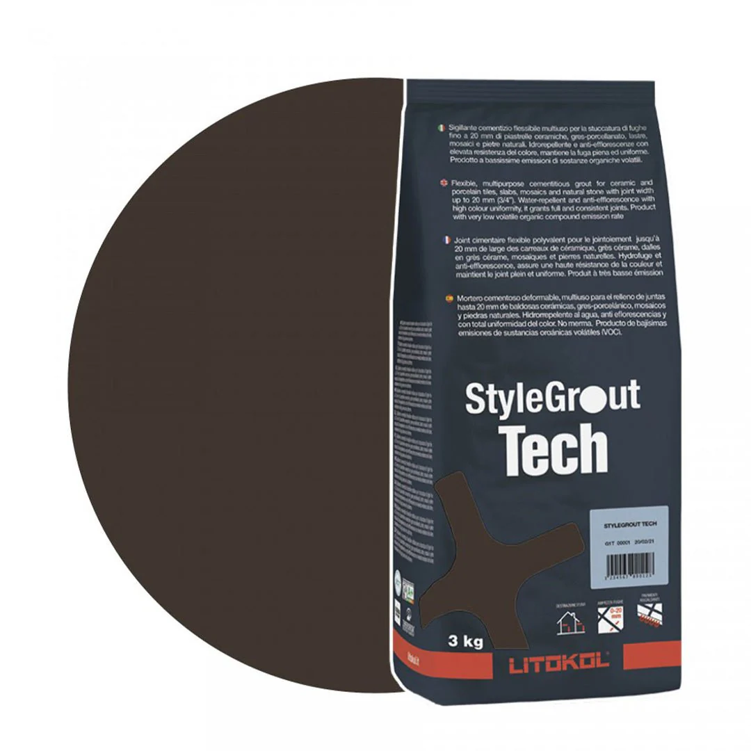 StyleGrout Tech, Brown 3 - Cementitious Tile Grout