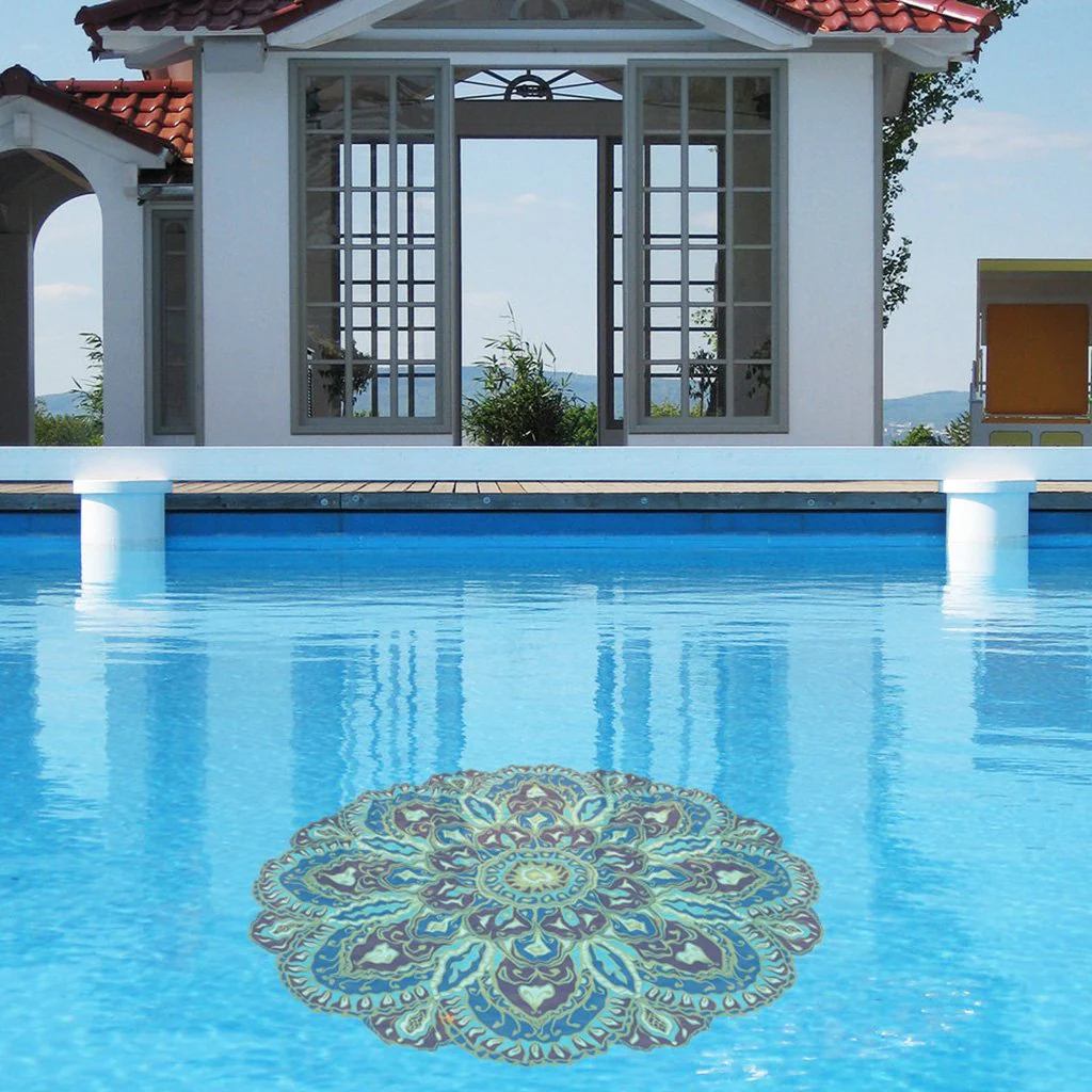 Sublime Earth Mandala - Pool Mosaic - Image 2