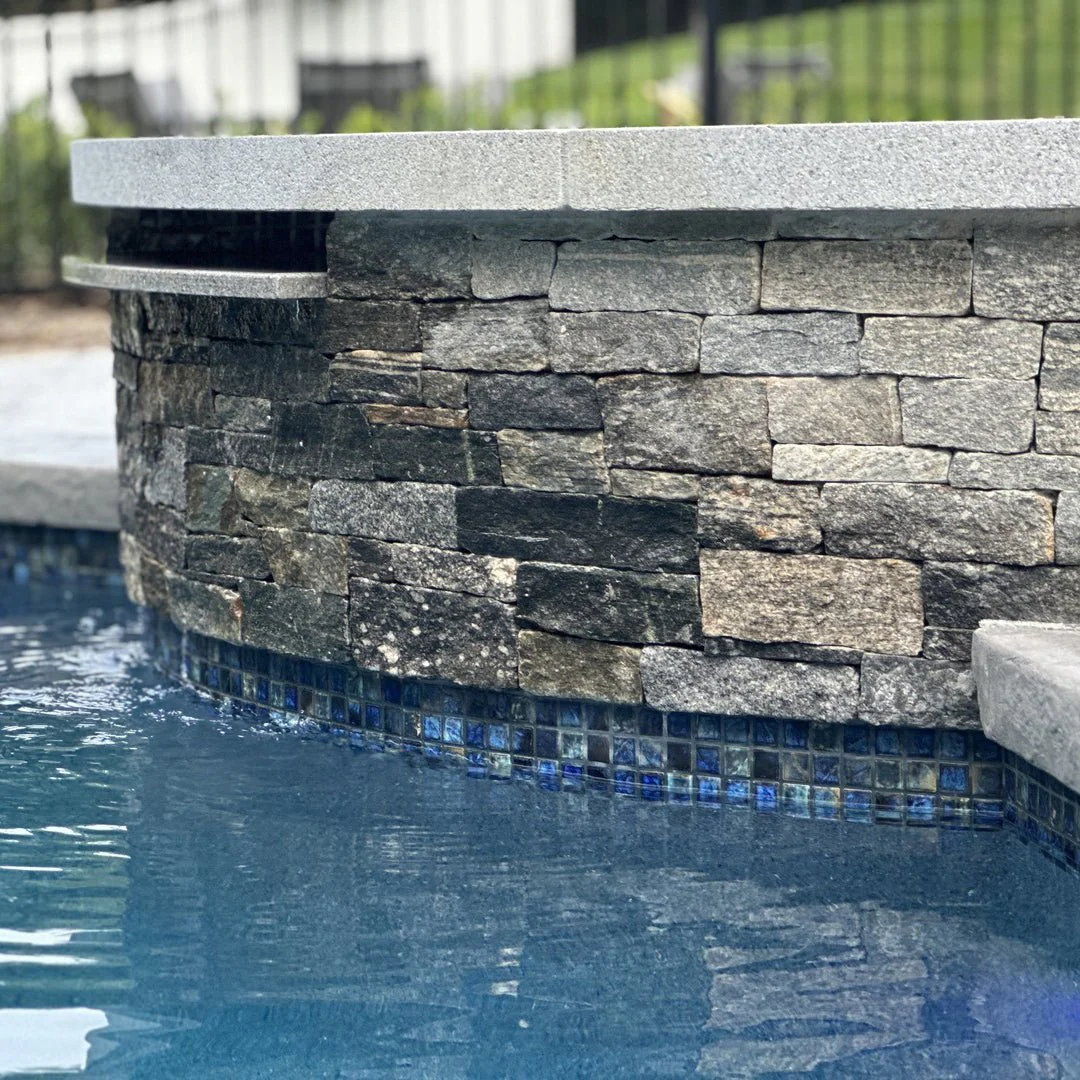 Summer, 1-1/8" x 1-1/8" - Porcelain Pool Tile - Image 3