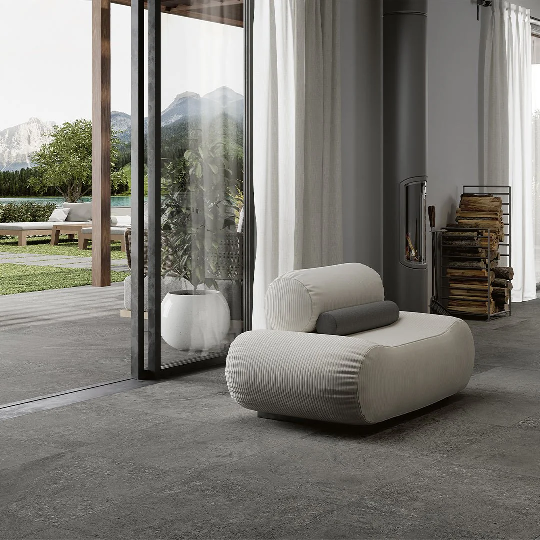 Summit Dark Gray, 24" x 24" - Porcelain Tile - Image 2