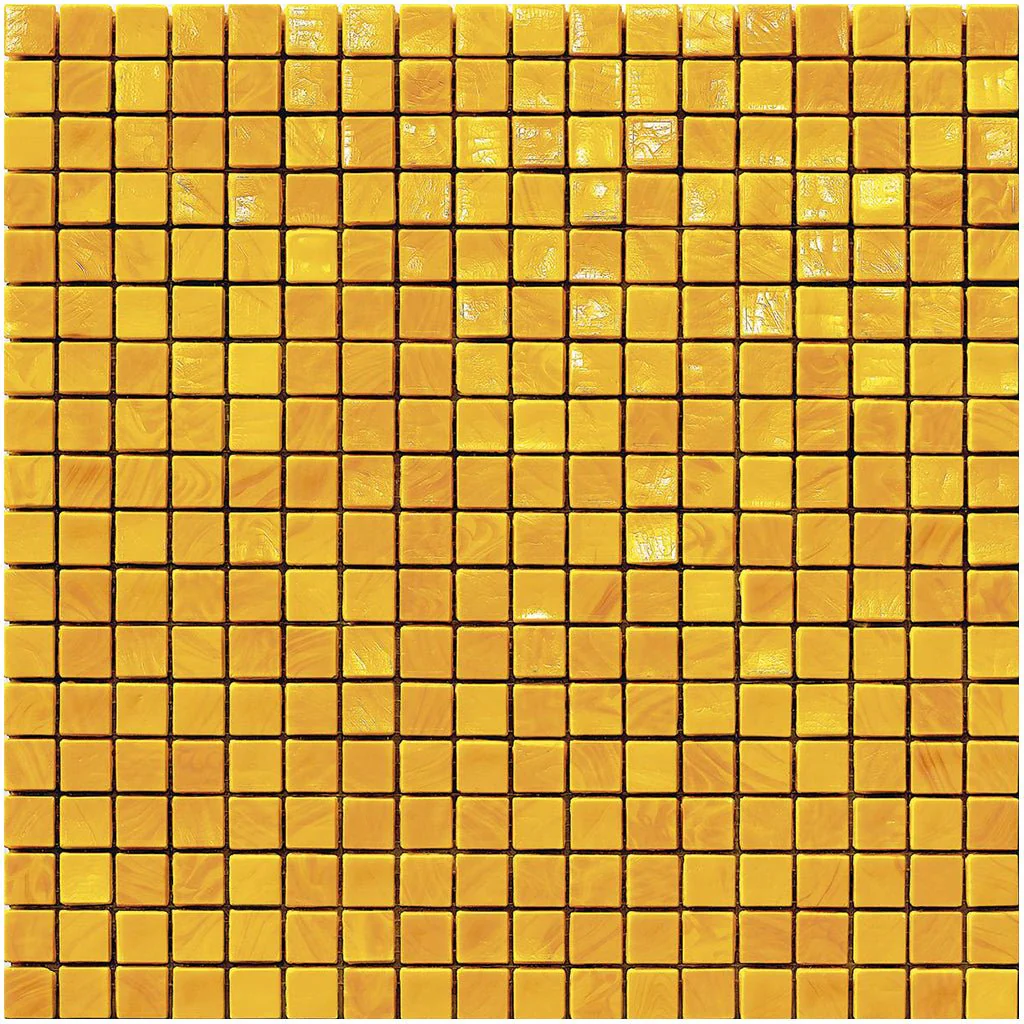 Sun 2, 5/8" x 5/8" - Glass Tile