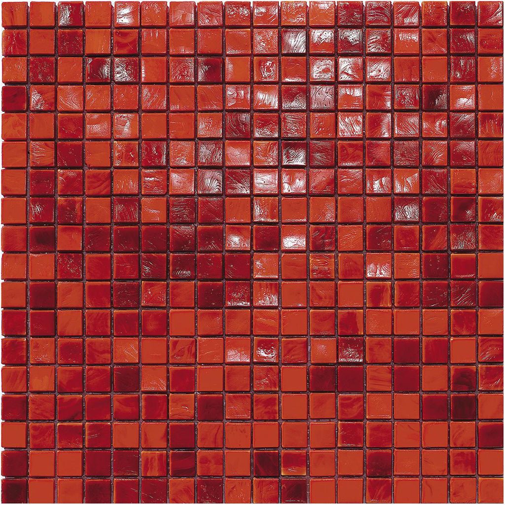 Sun 4, 5/8" x 5/8" - Glass Tile