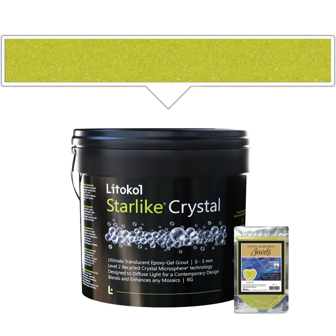 Sun Stone J.10, 5.5lb Pail + Color Pack - Tile Grout