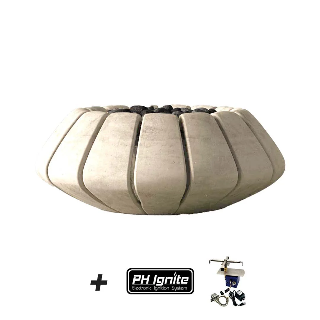 Sunflower Fire Bowl - Gas Fire Pit - Image 24