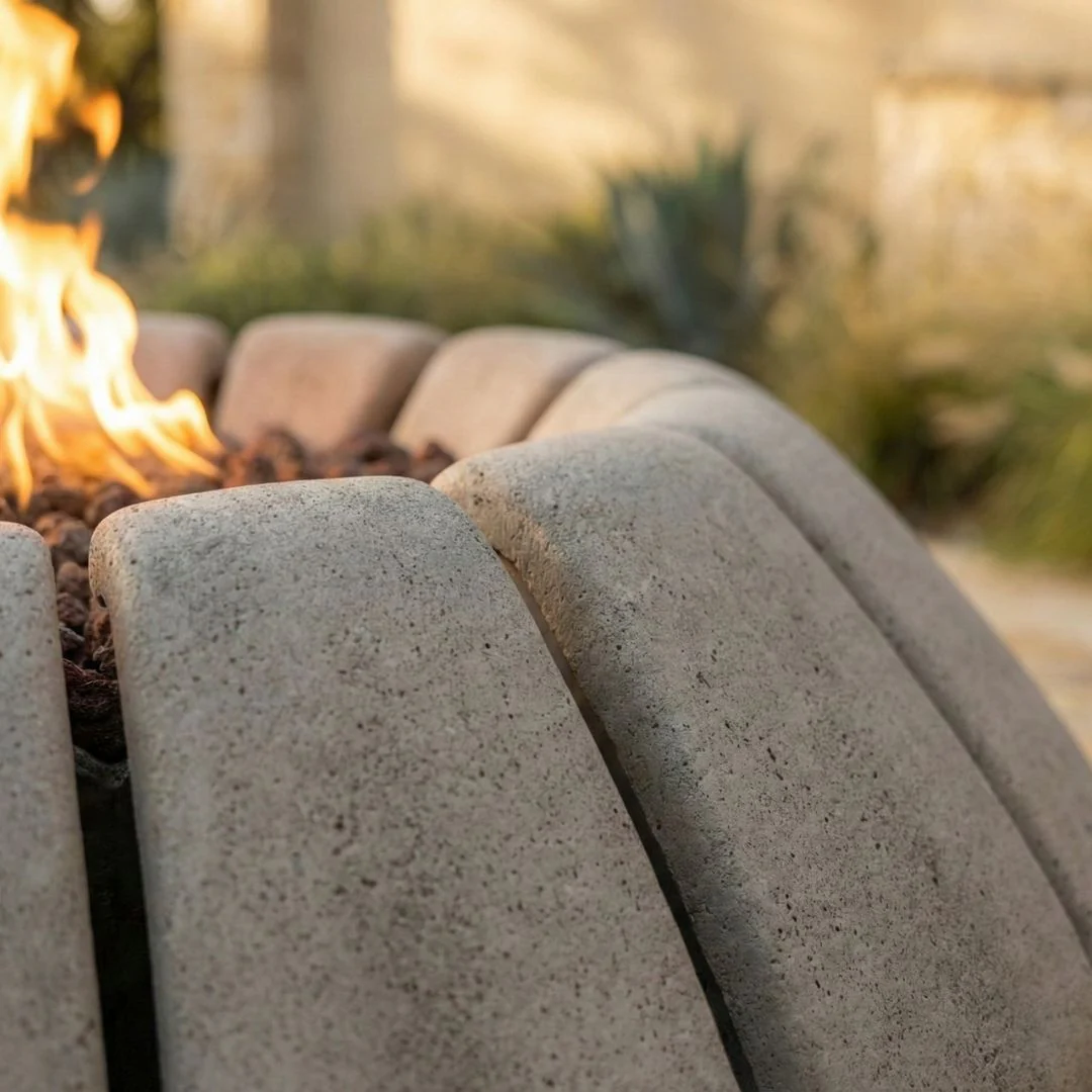 Sunflower Fire Bowl - Gas Fire Pit - Image 3