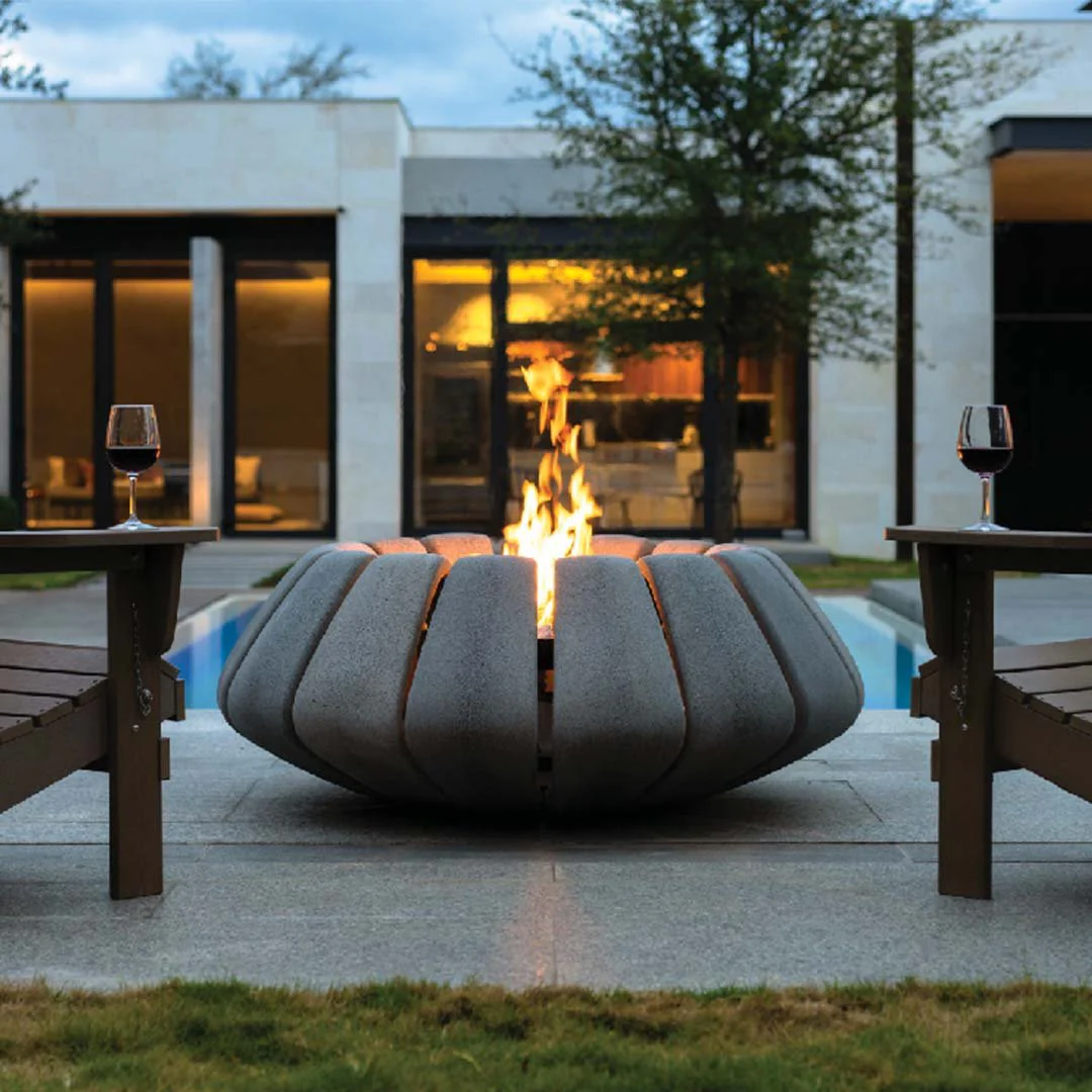 Sunflower Fire Bowl - Gas Fire Pit - Image 8