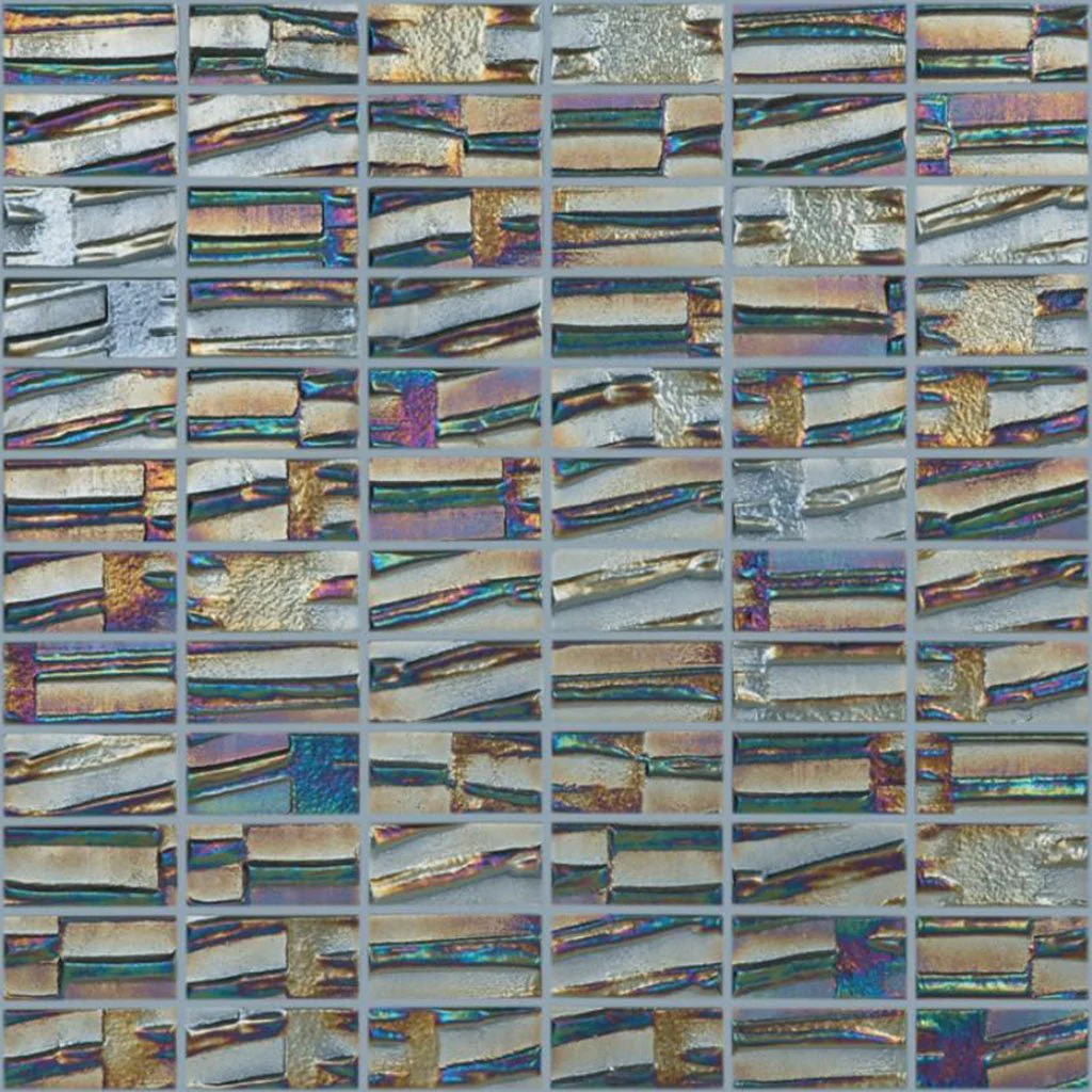 Super Nova - Metalic, 1" x 2" - Glass Tile