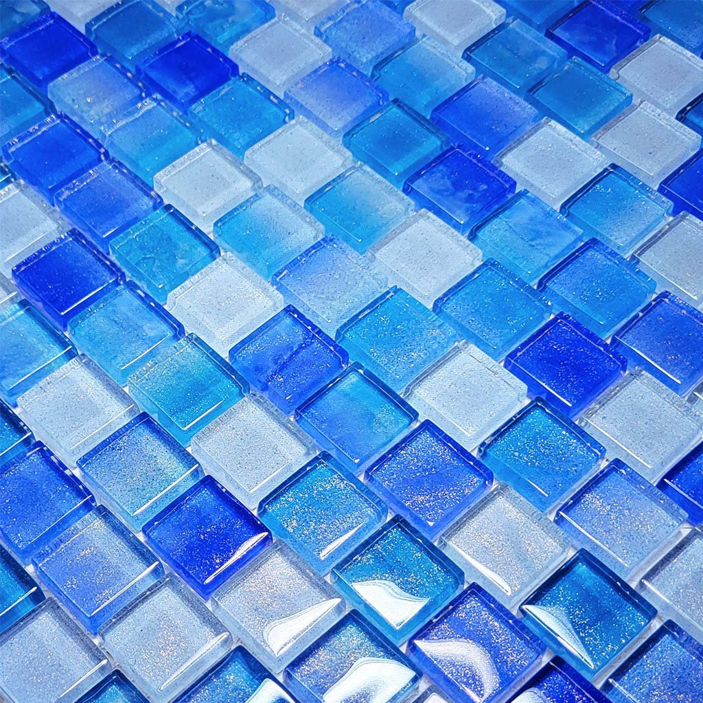 Surf, 1" x 1" - Glass Tile - Image 2