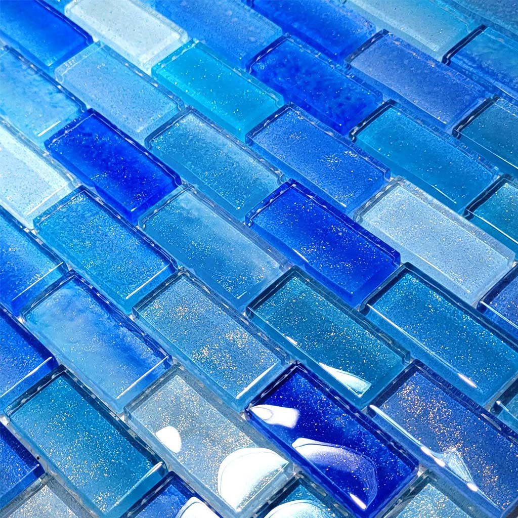 Surf, 1" x 2" - Glass Tile - Image 2