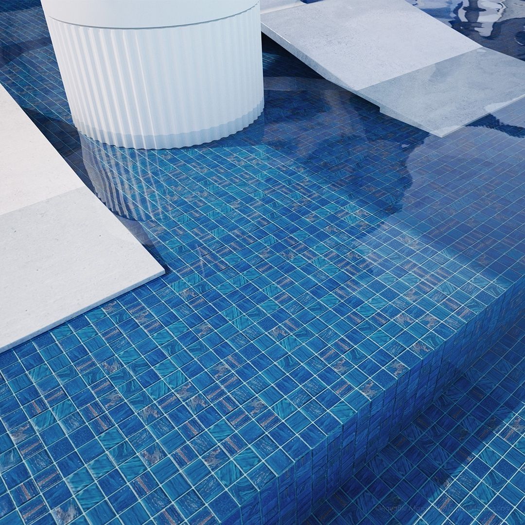 Sydney, 3/4" x 3/4" Glass  Tile - Image 3