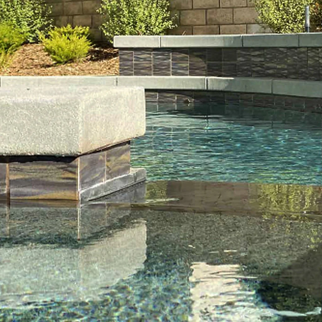 Symphony, 6" x 6" - Porcelain Pool Tile - Image 5