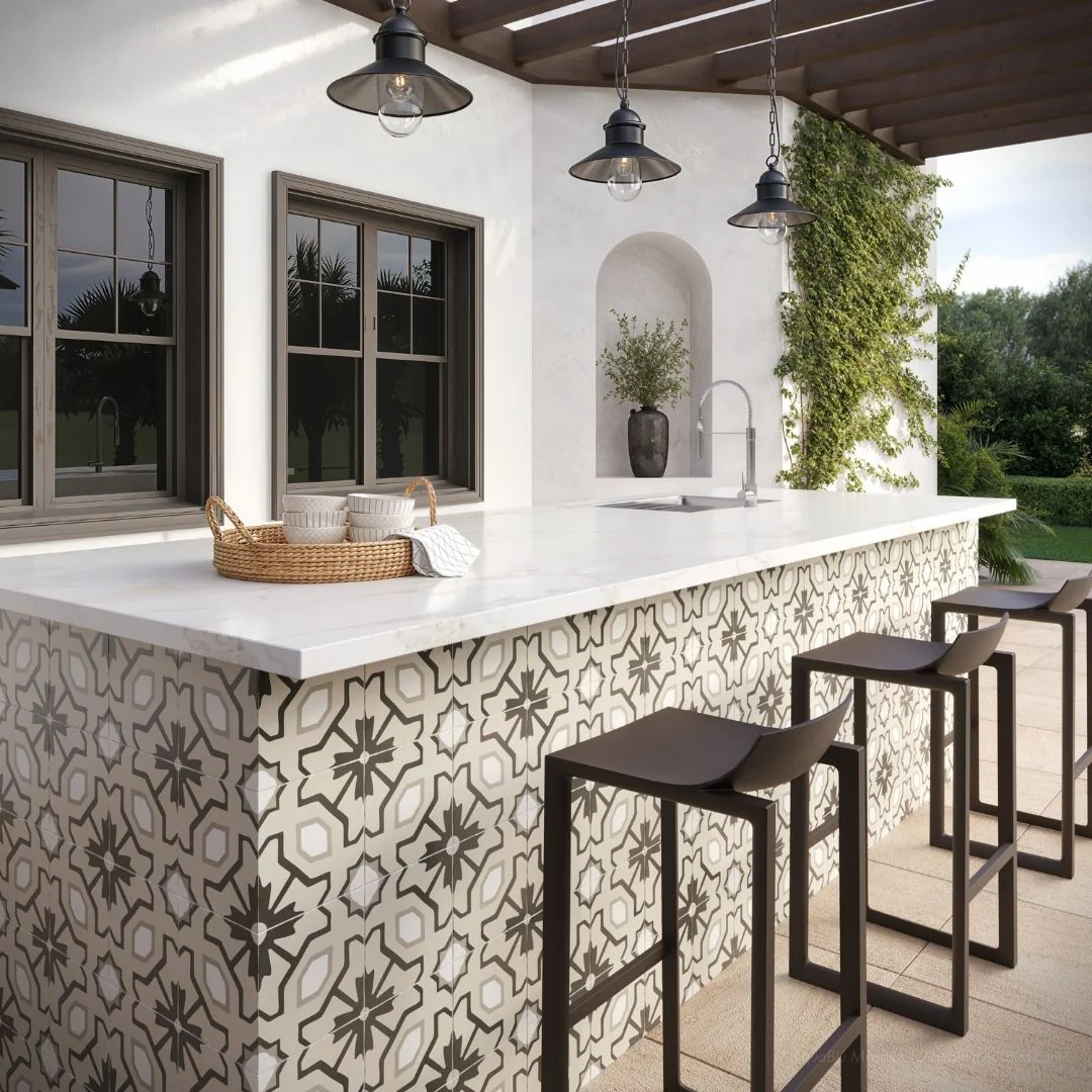 Tahari, 8" x 8" - Porcelain Tile - Image 4