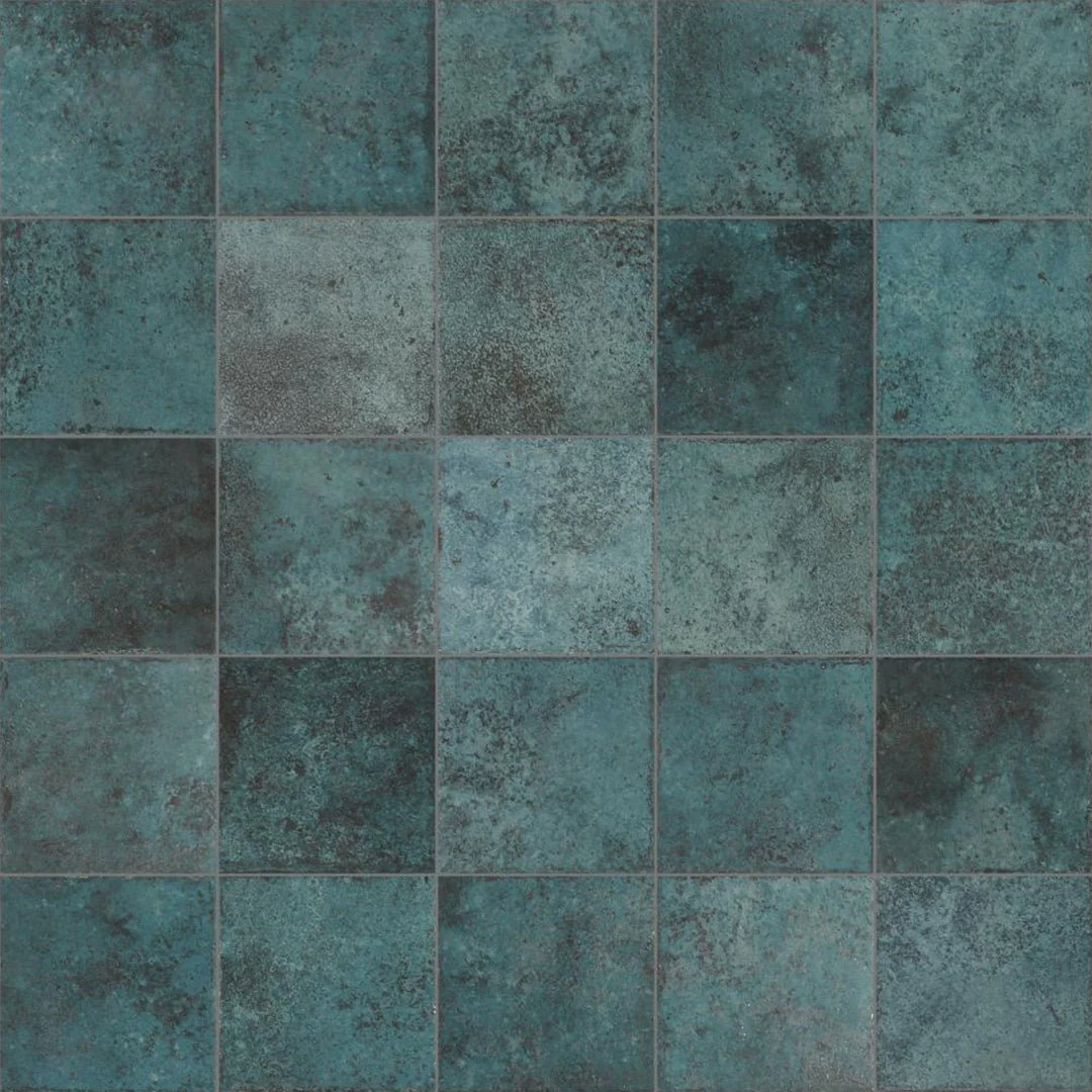 Tahiti Turquoise Slip Resistant, 6" x 6" - Porcelain Tile - Image 4