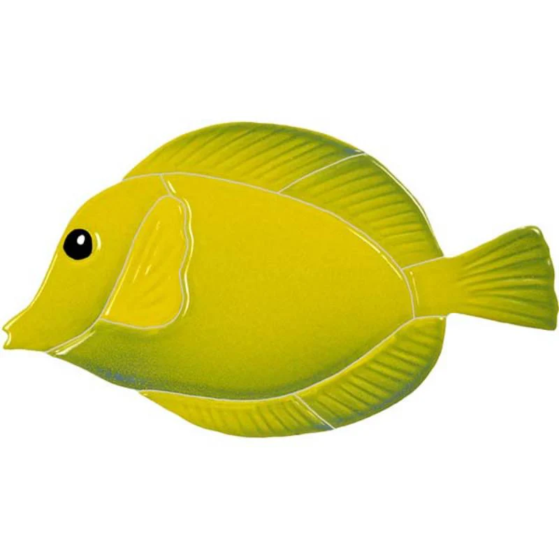 Tang Fish - Yellow - Pool Mosaic
