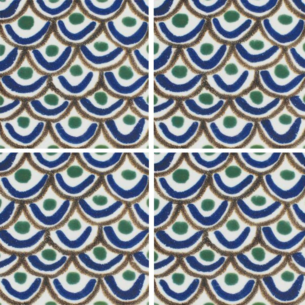 Tappeto 1, 6" x 6" - Porcelain Pool Tile
