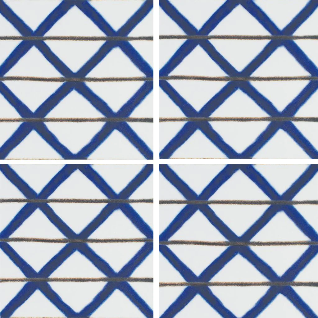 Tappeto 4, 6" x 6" - Porcelain Pool Tile