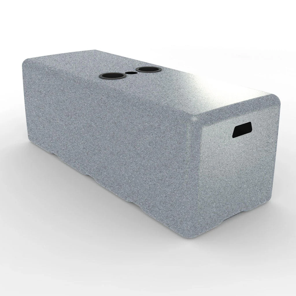 Dash Bench with Umbrella Hole and Black Cupholders - Pool Accessory - Image 7