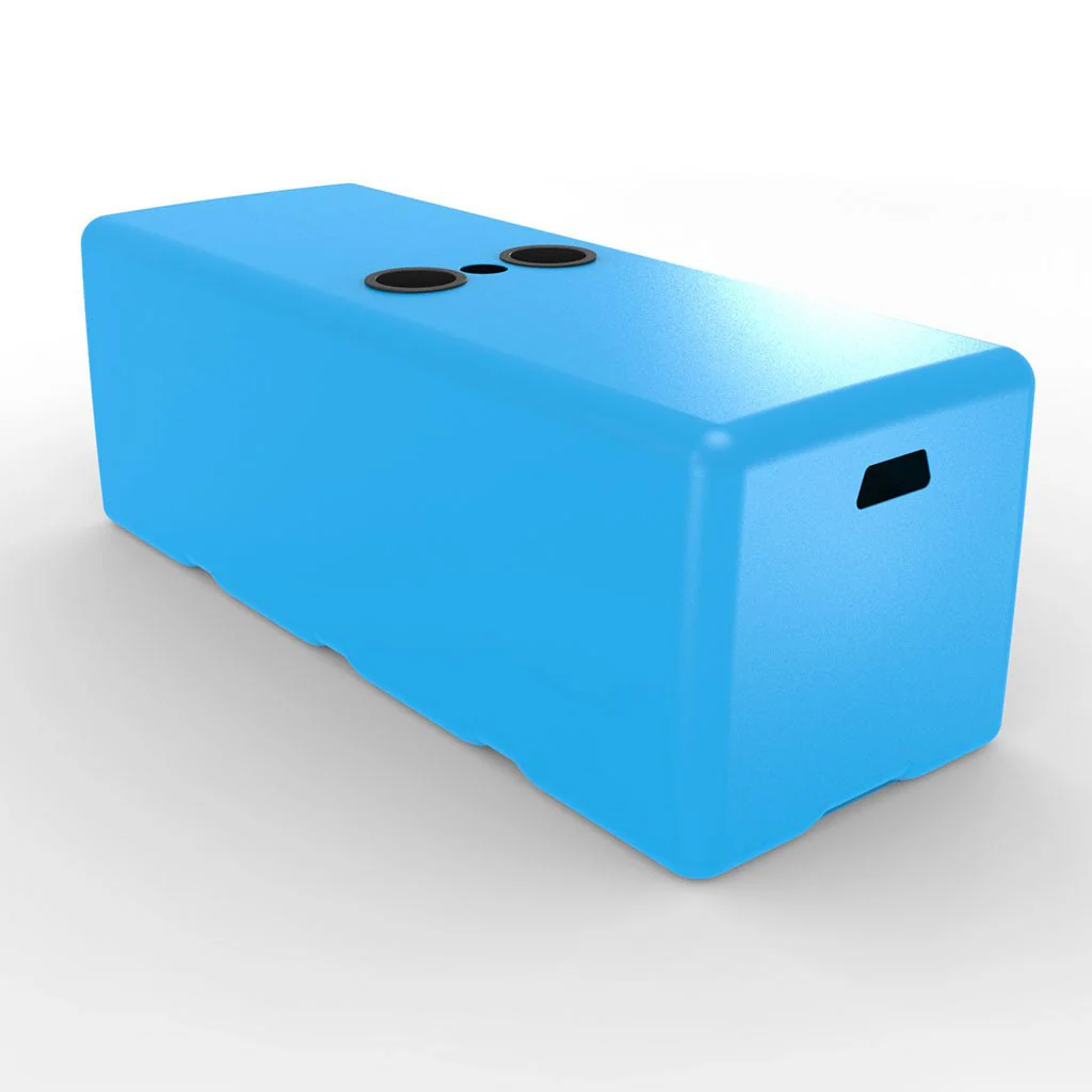 Dash Bench with Umbrella Hole and Black Cupholders - Pool Accessory - Image 9
